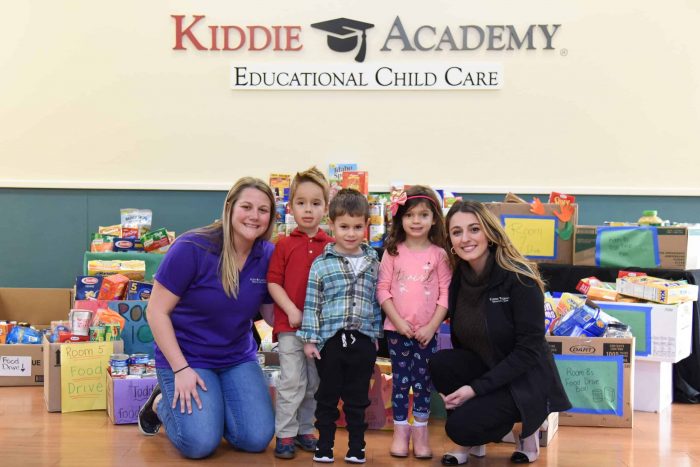 Kiddie Academy Food Drive